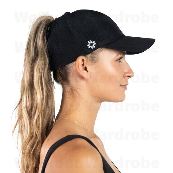 VimHue Women's X-Boyfriend Cap UPF 50+ (Black) - Picture 3 of 4